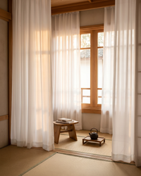 Premium White Tulle Drapes: Custom Fit for Your Living Space