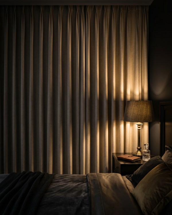 Asazal Linen Blackout Curtains for Living Room Bedroom High Quality Full Shading Decoration Luxury Modern Opaque Window Drapes