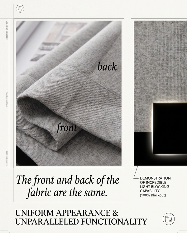 Asazal Linen Blackout Curtains for Living Room Bedroom High Quality Full Shading Decoration Luxury Modern Opaque Window Drapes
