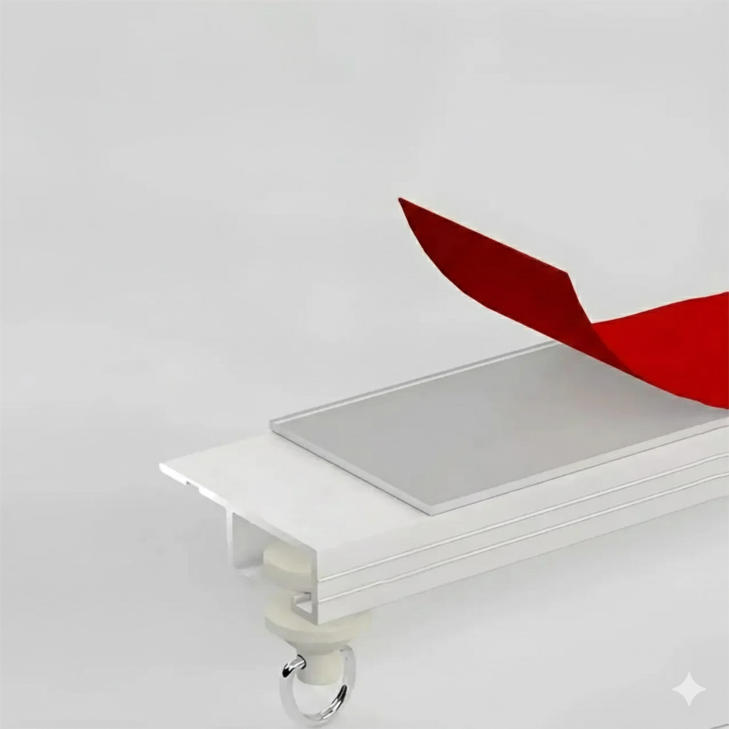 Smart-Stick Sliding Curtain Track