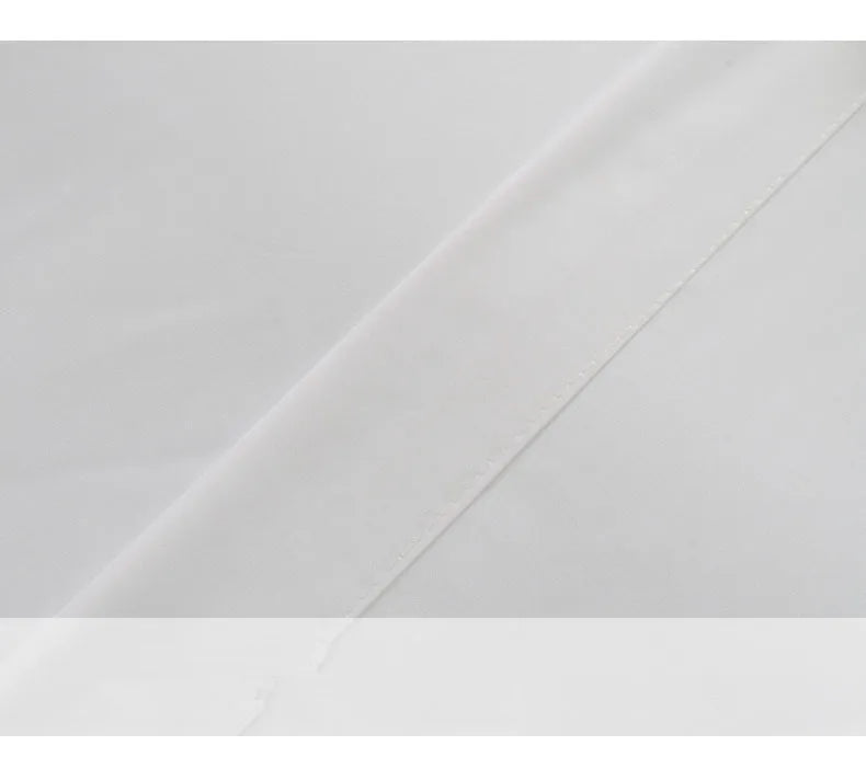 S Fold Wavy Curtains Super Soft Snow Pure White Window Tulle Wave Curtains for Living Room Big Chiffon Sheer Voile Bedroom