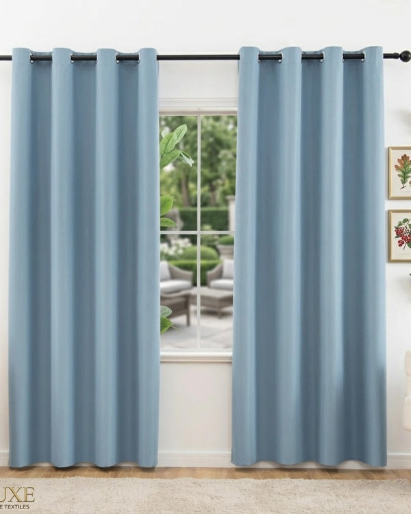 Premium Blackout Drapes Pair: 100% Light Blocking & Thermal Insulated